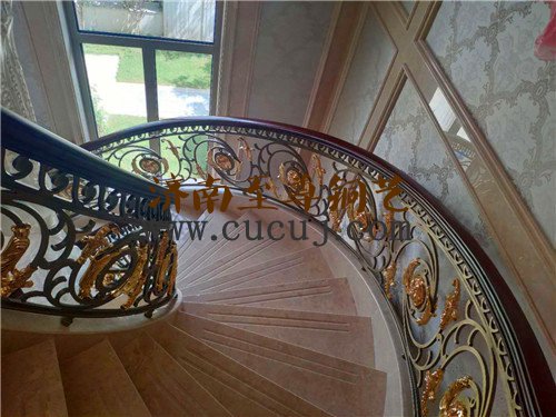 铜楼梯,铜扶手
